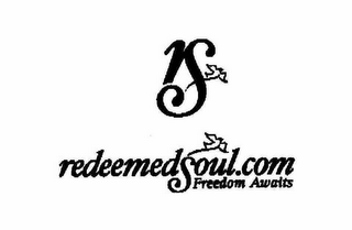 RS REDEEMEDSOUL.COM FREEDOM AWAITS logo
