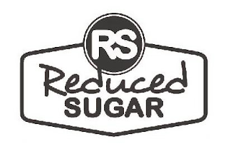 RS REDUCED SUGAR logo