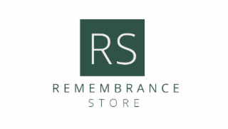 RS REMEMBRANCE STORE logo
