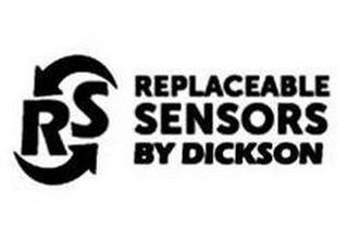 RS REPLACEABLE SENSORS BY DICKSON logo