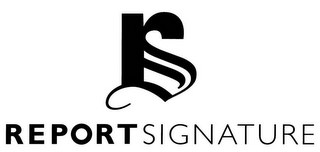 RS REPORT SIGNATURE logo