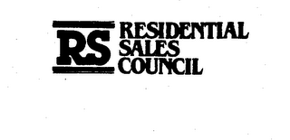 RS RESIDENTIAL SALES COUNCIL logo