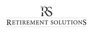 RS RETIREMENT SOLUTIONS logo
