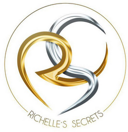 RS RICHELLE'S SECRETS logo