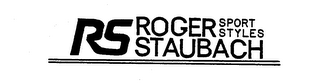 RS ROGER STAUBACH SPORT STYLES logo