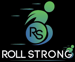 RS ROLL STRONG logo