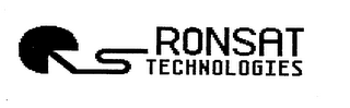 RS RONSAT TECHNOLOGIES logo