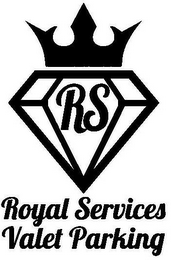 RS ROYAL SERVICES VALET PARKING logo