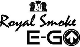 RS ROYAL SMOKE E-GO logo