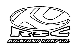 RSC RICKLAND SURF CO. logo
