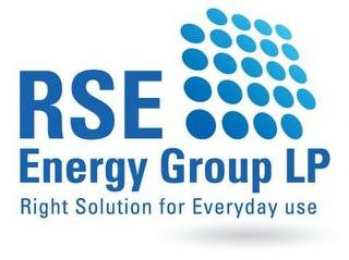 RSE ENERGY GROUP LP RIGHT SOLUTION FOR EVERYDAY USE logo