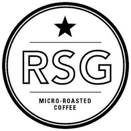 RSG MICRO-ROASTED COFFEE logo