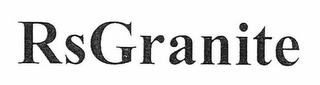 RSGRANITE logo