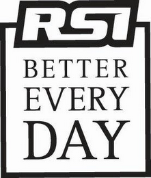 RSI BETTER EVERY DAY logo