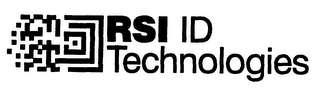 RSI ID TECHNOLOGIES logo