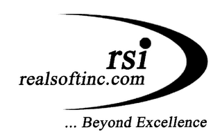 RSI, REALSOFTINC.COM, ... BEYOND EXCELLANCE logo