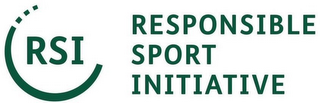 RSI RESPONSIBLE SPORT INITIATIVE logo