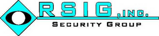 RSIG, INC. SECURITY GROUP logo
