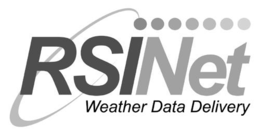 RSINET WEATHER DATA DELIVERY logo