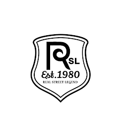 RSL EST.1980 REAL STREET LEGEND logo