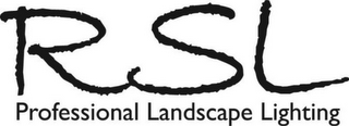 RSL PROFESSIONAL LANDSCAPE LIGHTING logo