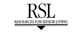 RSL RESOURCES FOR SENIOR LIVING logo