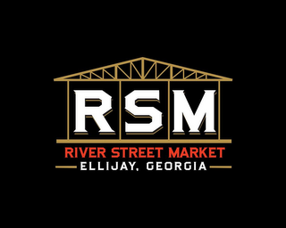 RSM RIVER STREET MARKET ELLIJAY GEORGIA logo