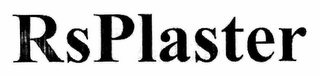 RSPLASTER logo