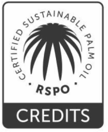 RSPO CERTIFIED SUSTAINABLE PALM OIL CREDITS logo