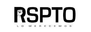 RSPTO LO MERECEMOS logo