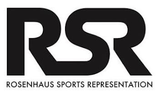 RSR ROSENHAUS SPORTS REPRESENTATION logo