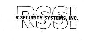 RSSI R SECURITY SYSTEMS, INC. logo