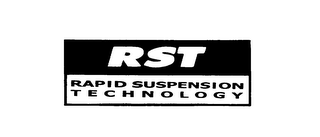 RST RAPID SUSPENSION TECHNOLOGY logo
