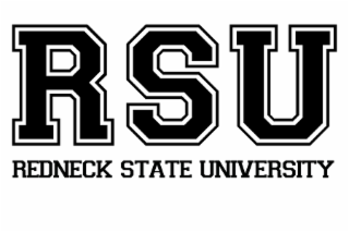 RSU REDNECK STATE UNIVERSITY logo