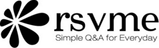 RSVME SIMPLE Q&A FOR EVERYDAY logo