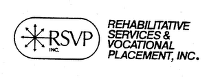 RSVP INC. REHABILITATIVE SERVICES & VOCATIONAL PLACEMENT, INC. logo