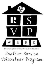 RSVP WEEK SPONSORED BY SILICON VALLEY ASSOCIATION OF REALTORS REALTOR SERVICE VOLUNTEER PROGRAM logo