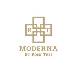 RT MODERNA BY ROSE TREE logo