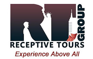 RT RECEPTIVE TOURS GROUP EXPERIENCE ABOVE ALL logo