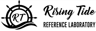 RT RISING TIDE REFERENCE LABORATORY logo