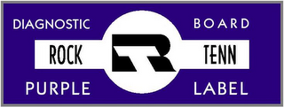 RT ROCK TENN DIAGNOSTIC BOARD PURPLE LABEL logo