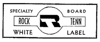 RT ROCK TENN SPECIALTY BOARD WHITE LABEL logo