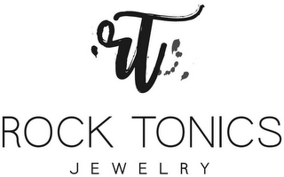 RT ROCK TONICS JEWELRY logo