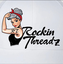 RT ROCKIN THREADZ logo