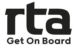 RTA GET ON BOARD logo