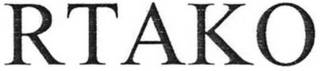 RTAKO logo