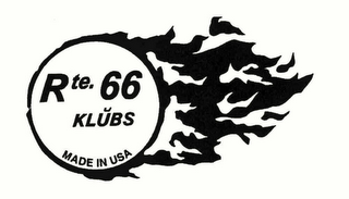 RTE. 66 KLUBS MADE IN USA logo