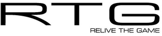 RTG RELIVE THE GAME logo