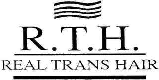 R.T.H. REAL TRANS HAIR logo