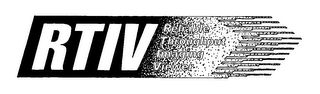 RTIV RELIABLE THROUGHPUT IMAGING VIEWER logo